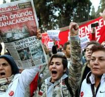 Protest marches against Turkey arrests