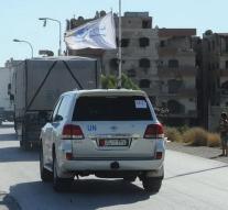 Relief supplies reach Syrian cities