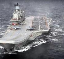 Russia has aircraft carrier away from Syria