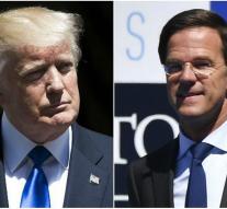 Rutte expects no lesson from Trump