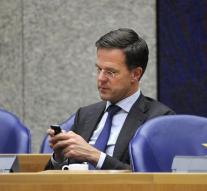 Rutte online most discussed