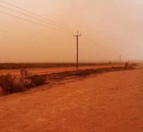 Sand storm causes problems in Australia