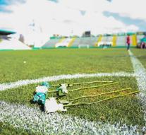 'Screeds' commemorates victims in stadium