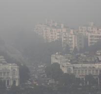Smog reached record levels in New Delhi