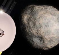 Space rock gets name for probe visit