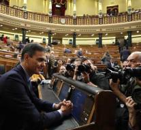 Spanish lower house shoots budget