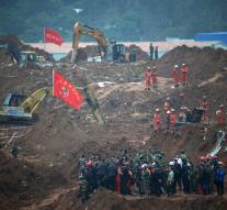 Suicide after fatal landslide China