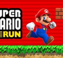 Super Mario Run downloaded 40 million times