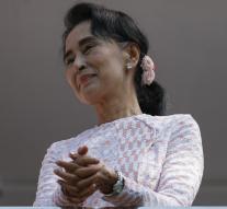 Suu Kyi's party has an absolute majority