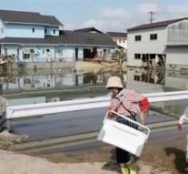 Tens of thousands of houses Japan without water