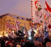 Thousands on the streets in Budapest