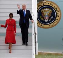 Trump in France for a two day visit
