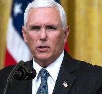 Trump sends Pence to Asia