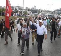 Turkish police arrested protesters