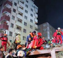 Weather body recovered after flat disaster Istanbul