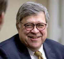 William Barr again justice minister US