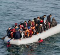 Fewer refugees via Turkey to EU