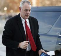 Zinke is stepping up as the interior minister of the US