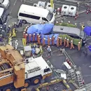 Body Found of Truck Driver Missing for Three Months in Enormous Sinkhole in Japan