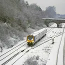 British Trains Cancelled Due to Union Imposing Ban on Snowy Platform Walks