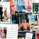 Calendar of Putin craze among Japanese women