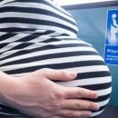 Man refuses to get a bag from a bus seat for a heavily pregnant woman