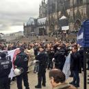 Protest in Cologne against mass rape