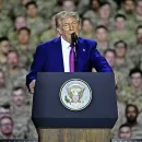 Trump Visits Troops in Qatar and Raises Idea of Third Term Again