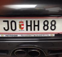 10 years cell to Hitler license plate