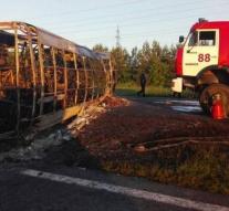 14 kill in bus crash Russia