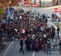 5 000 migrants German-Austrian border
