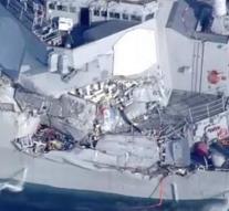 Accident with American warship
