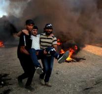 Again bloody confrontations at Gaza border gate