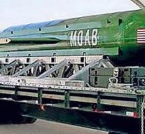 American MOAB bomb kills 36 IS militants