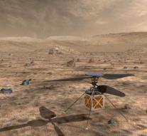 Americans send helicopter to Mars