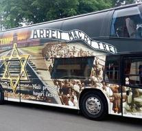 Anger at Auschwitz bus