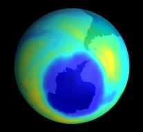 Antarctic ozone hole suddenly big