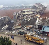 Approximately 40 missing after landslide China
