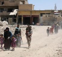 Army opens escape routes for citizens Mosul