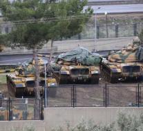 Army Turkey bombarded again Syrian region