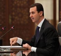Assad prays far from home