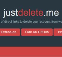 At one time delete all your accounts with JustDelete.me