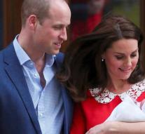 Baptismal party Prince Louis remains intimate