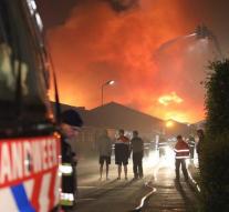 Big fire at pork farmer Heeswijk-Dinther