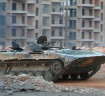 Big government army offensive in Aleppo