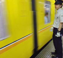 Big mistake: Japanese train leaves second too early