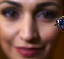Blue diamond auctioned for 45 million