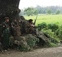British strike lesson army Myanmar
