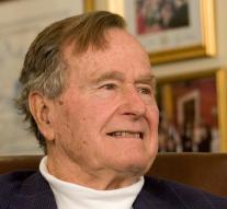 Bush sr., Discharged from hospital