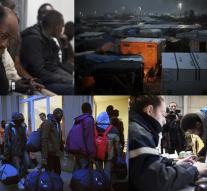 Calais start second day of evacuation